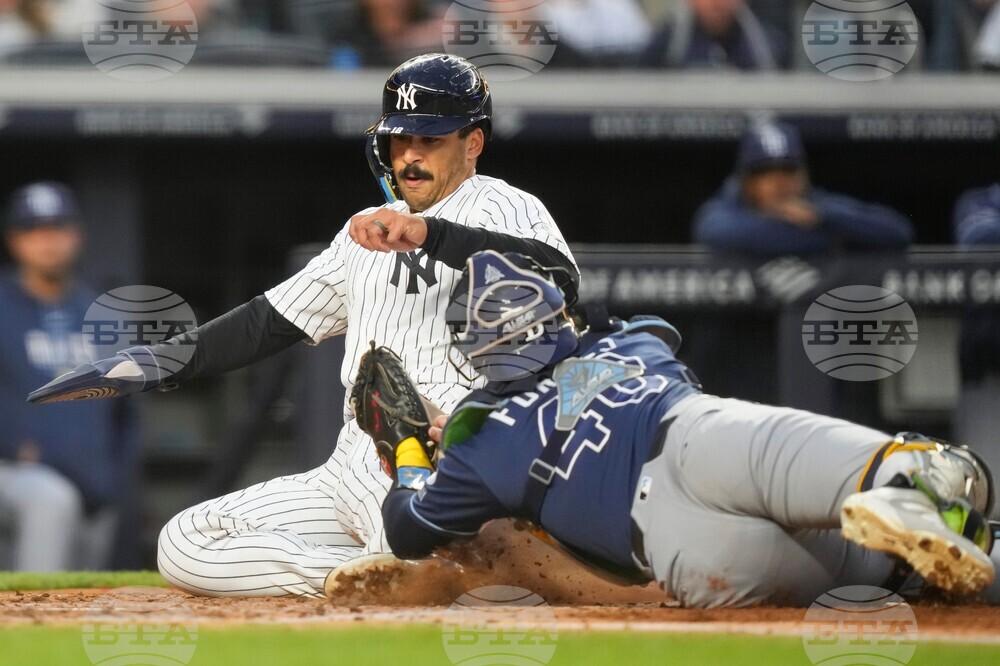 Rays Yankees Baseball
