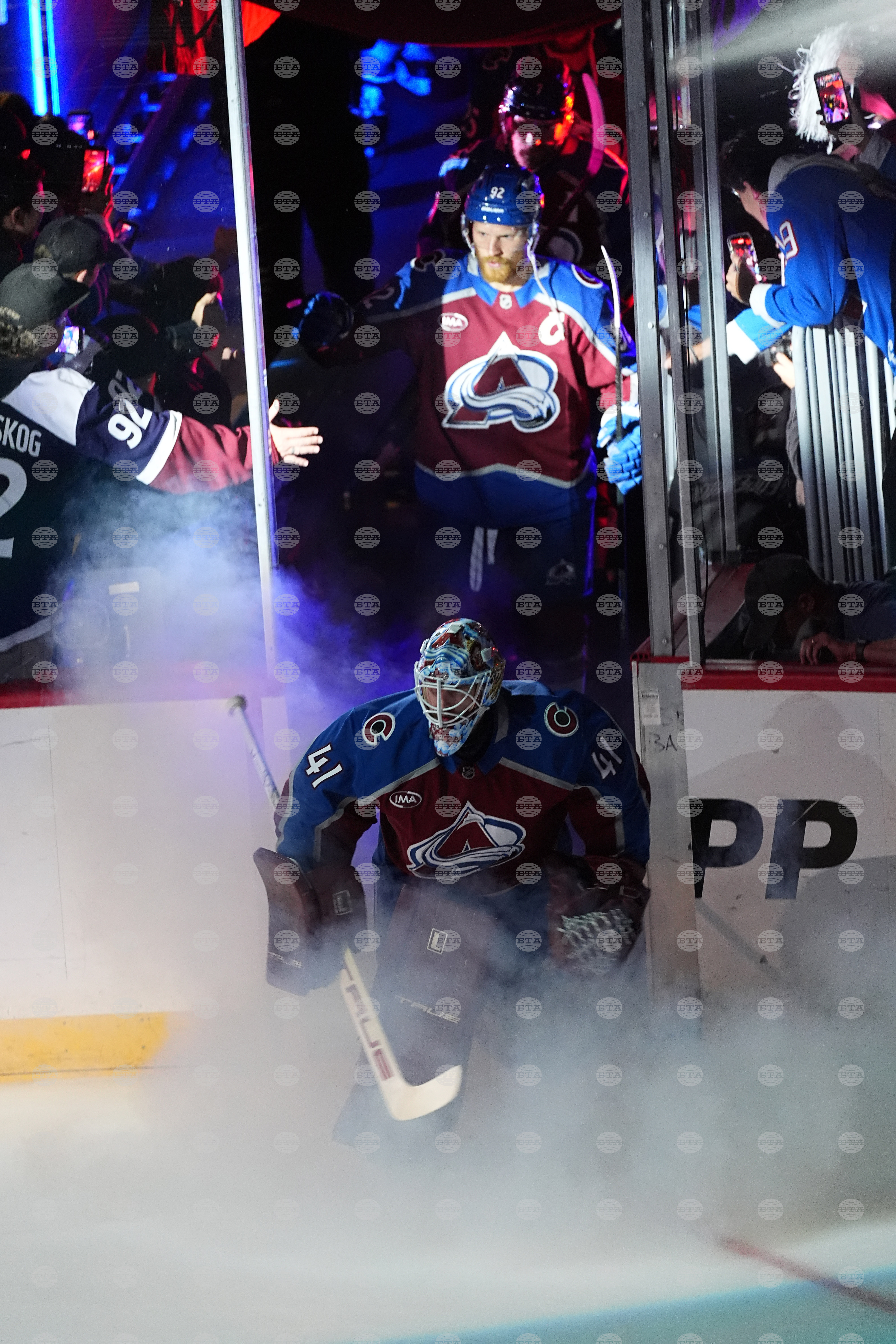Golden Knights Avalanche Hockey
