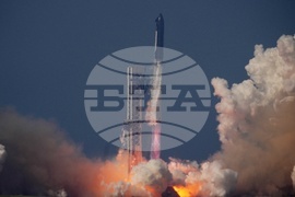 APTOPIX SpaceX Starship Launch