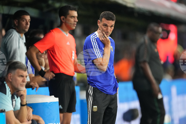 Argentina Scaloni WCup Soccer