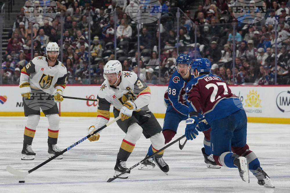 Golden Knights Avalanche Hockey