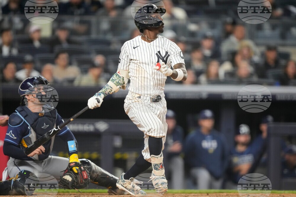 Rays Yankees Baseball