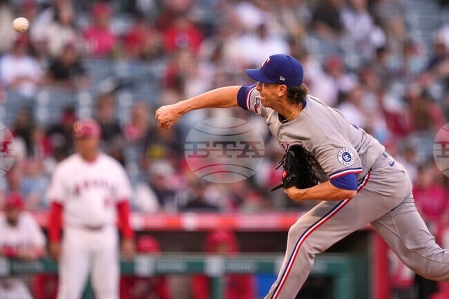 Rangers Angels Baseball