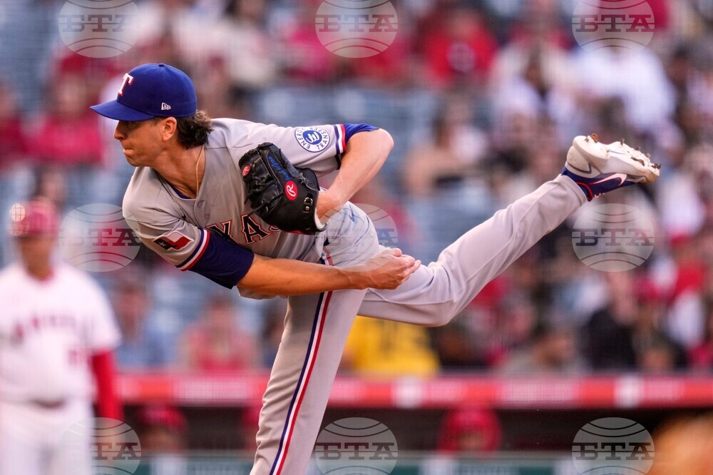 Rangers Angels Baseball