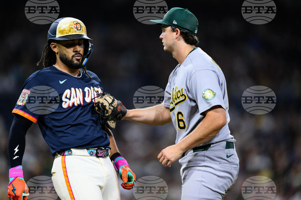 Athletics Padres Baseball