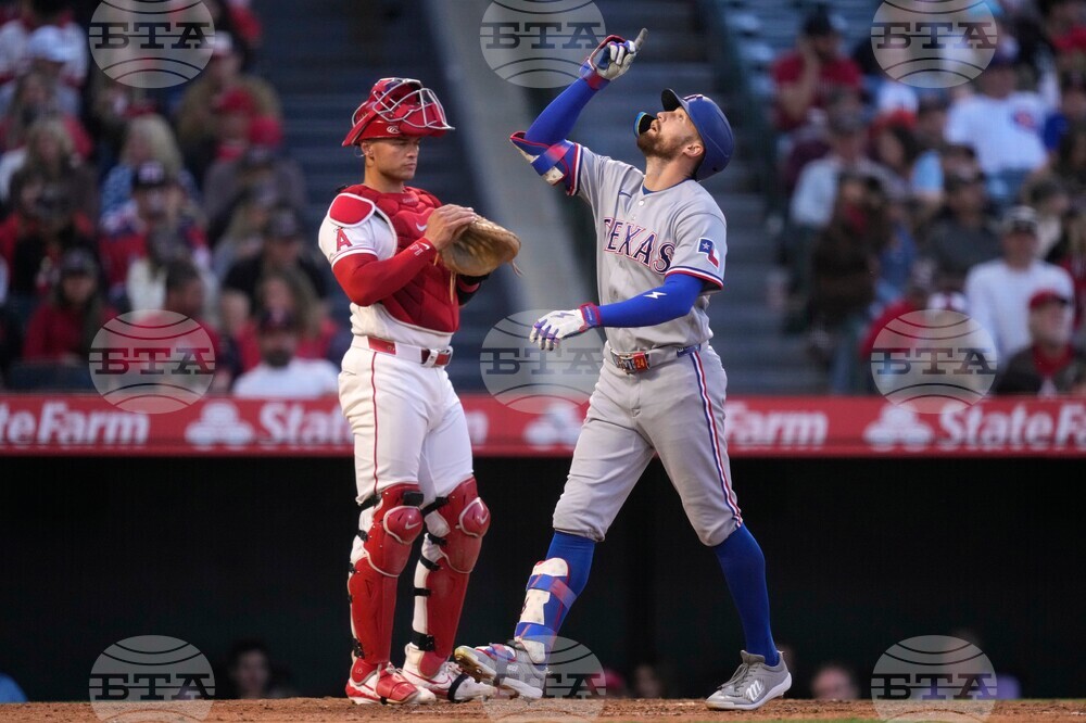 Rangers Angels Baseball
