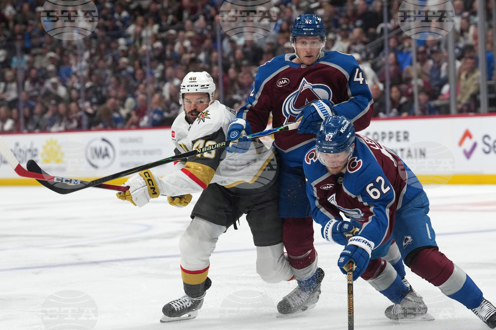 Golden Knights Avalanche Hockey