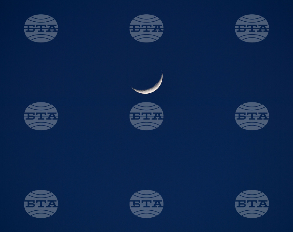 Разград - Луна, Юпитер - видимост