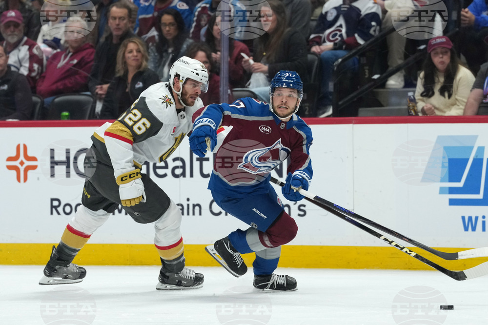 Golden Knights Avalanche Hockey