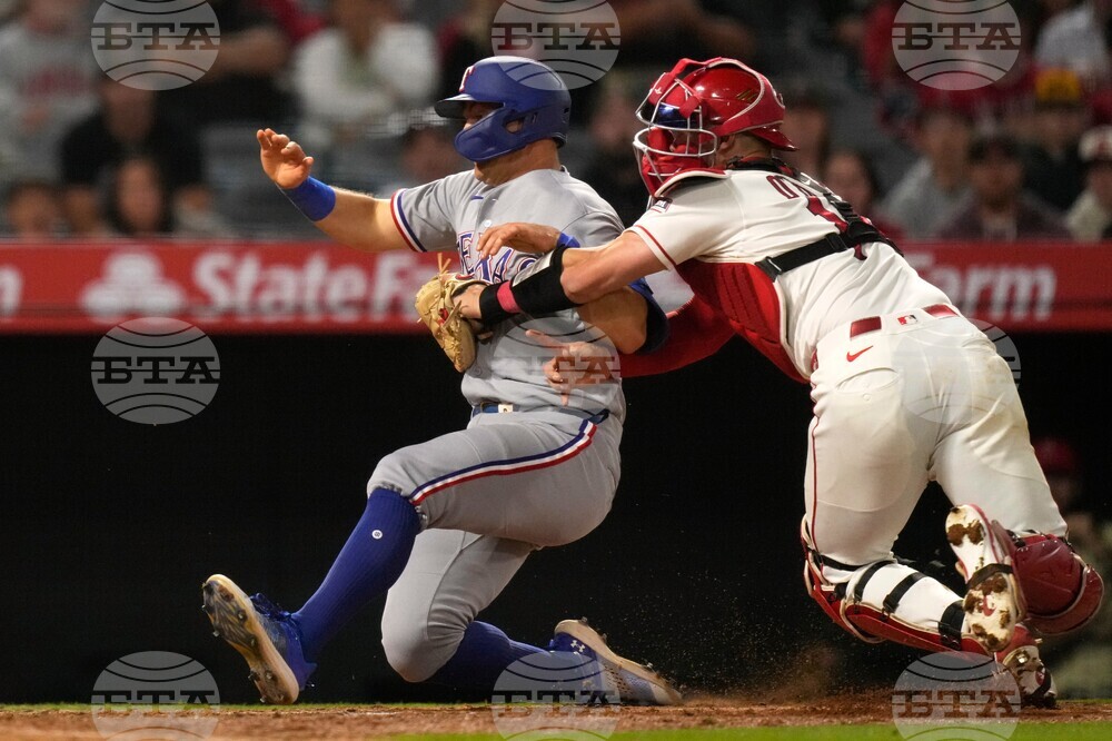 Rangers Angels Baseball
