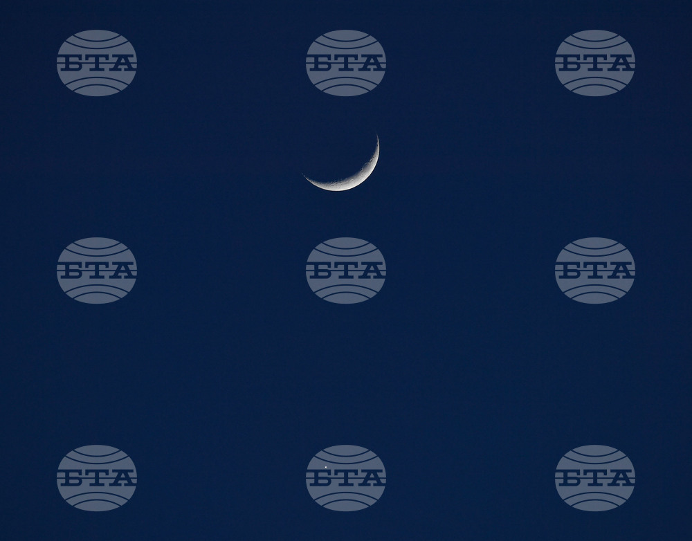 Разград - Луна, Юпитер - видимост