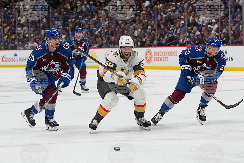 Golden Knights Avalanche Hockey