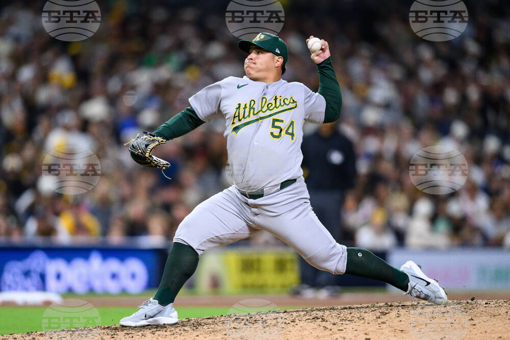 Athletics Padres Baseball