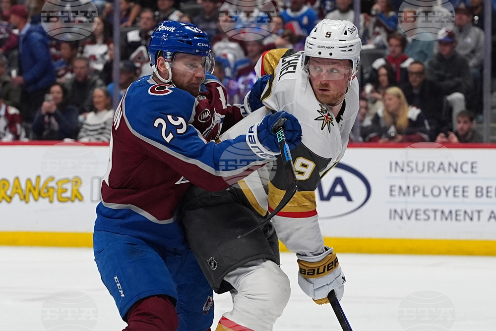 Golden Knights Avalanche Hockey