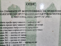 Село Могилец - надгробни могили - находки