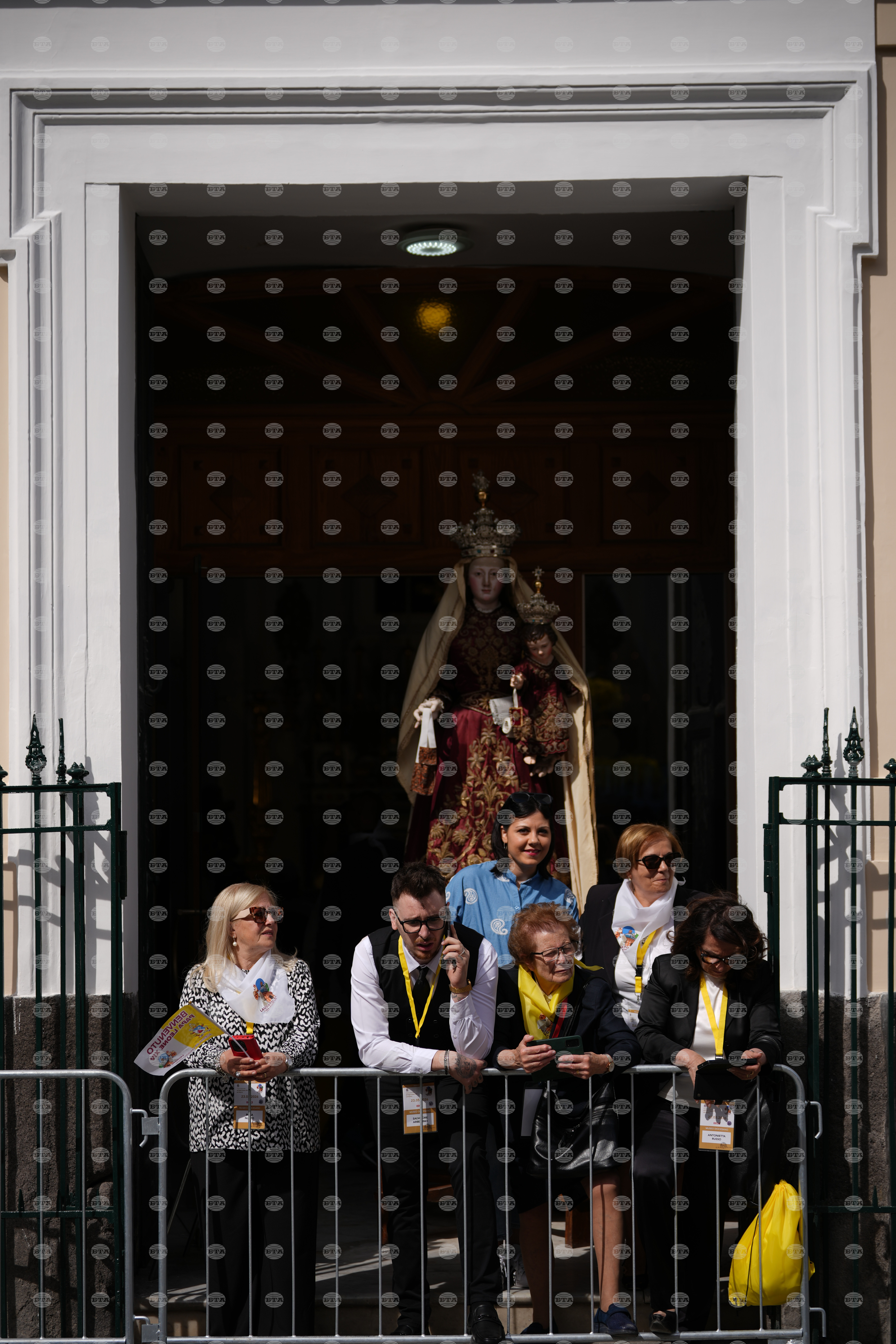 Italy Pope Acerra