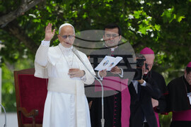 Italy Pope Acerra