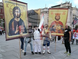 Сърбия - Белград - протест
