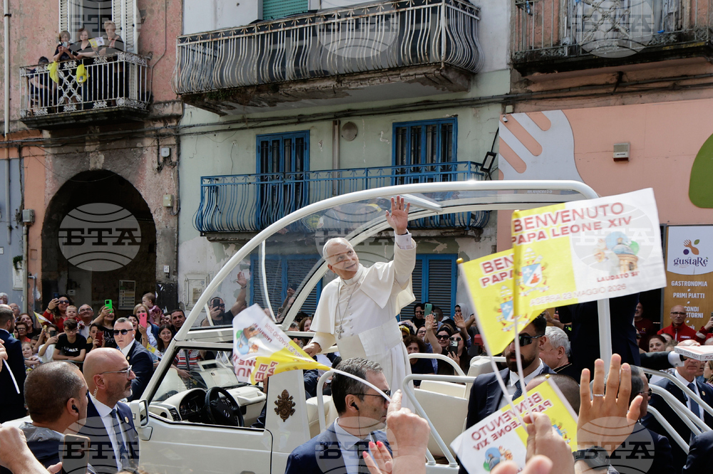 APTOPIX Italy Pope Toxic Lands