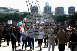 Сърбия - Белград - протест