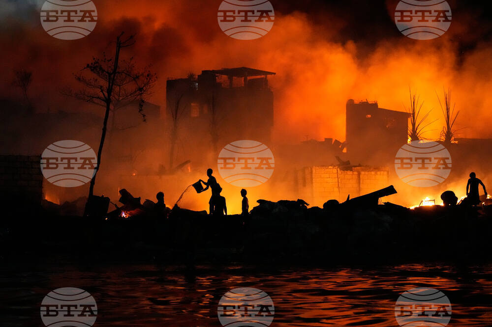 APTOPIX Philippines Fire