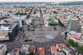 Serbia Protest