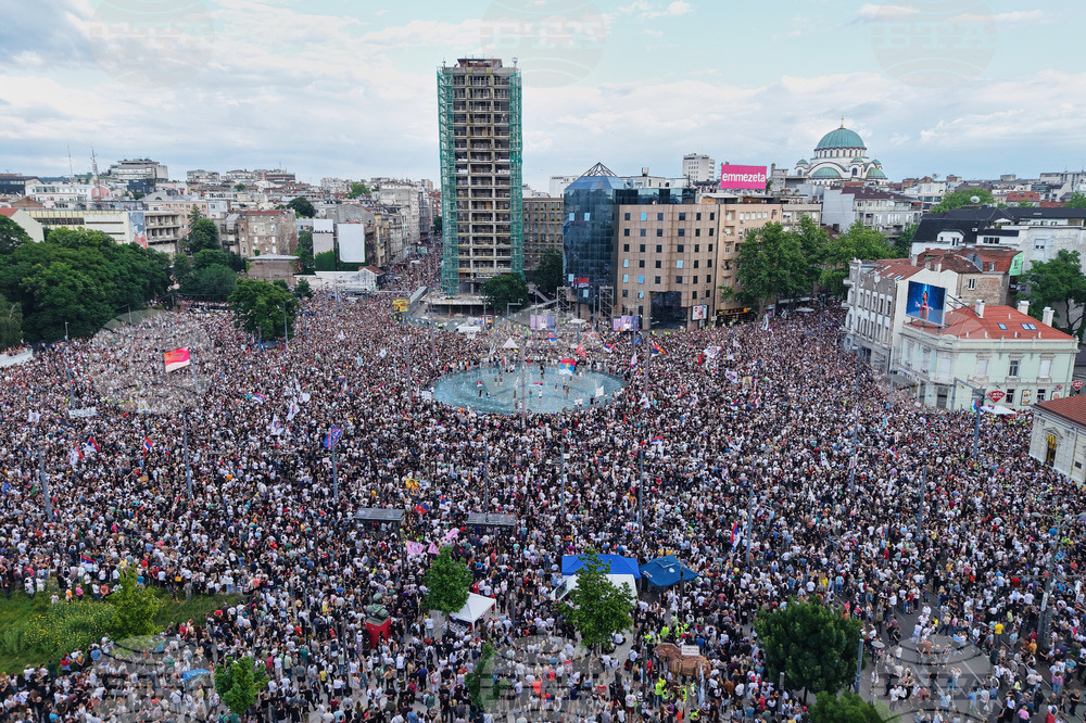 Serbia Protest