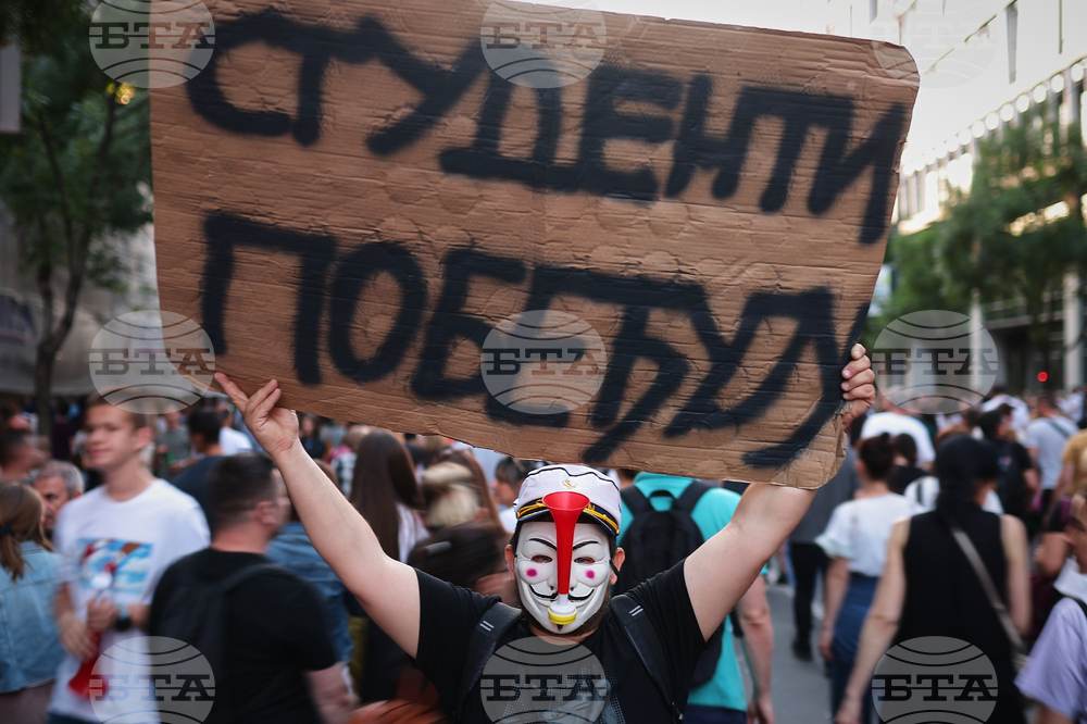 Serbia Protest