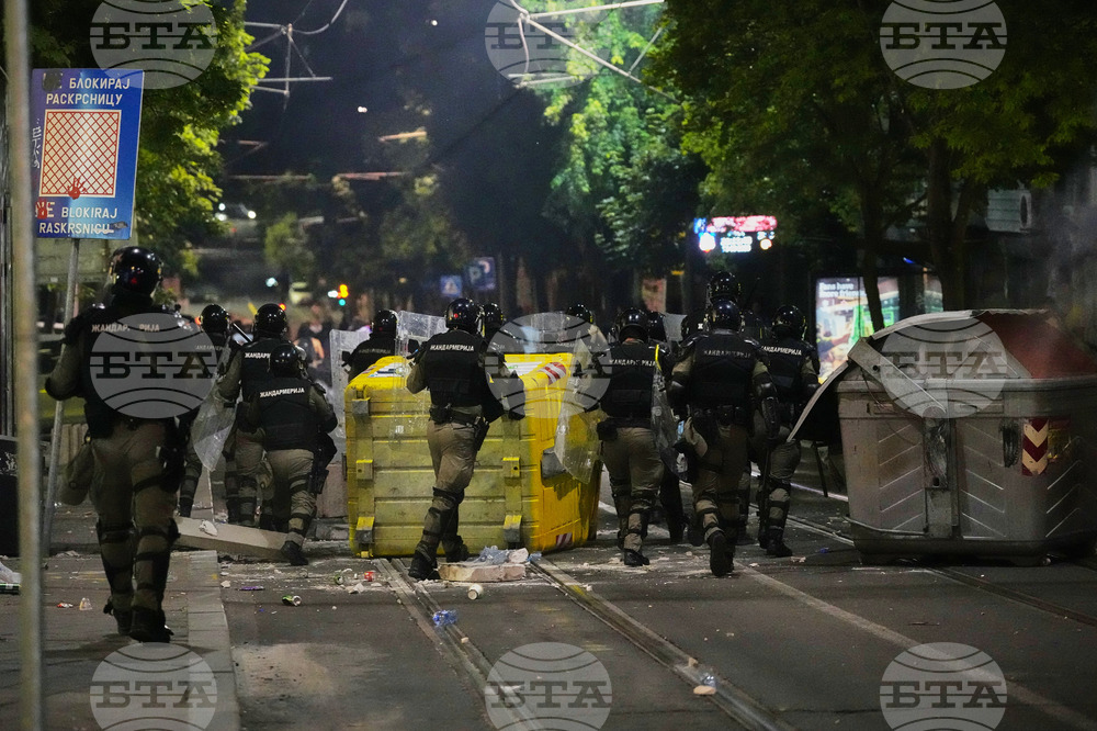 Serbia Protest