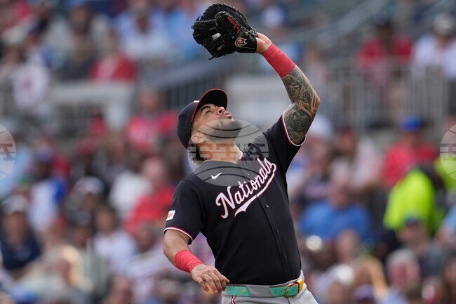 Nationals Braves Baseball