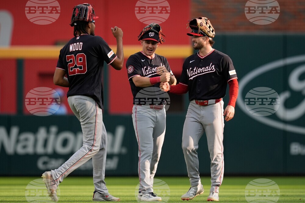 Nationals Braves Baseball
