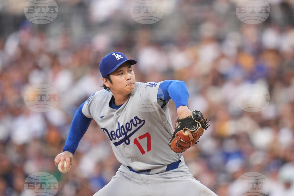 Dodgers Padres Baseball
