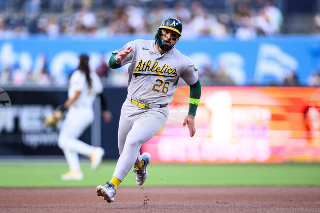 Athletics Padres Baseball