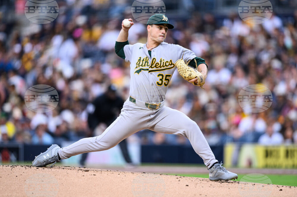 Athletics Padres Baseball