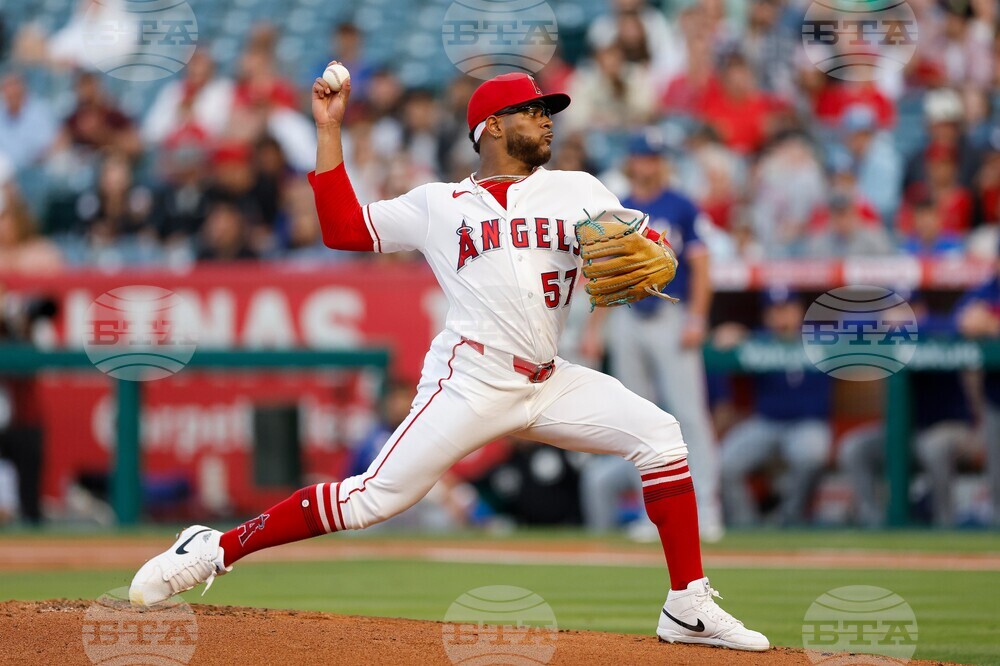 Rangers Angels Baseball