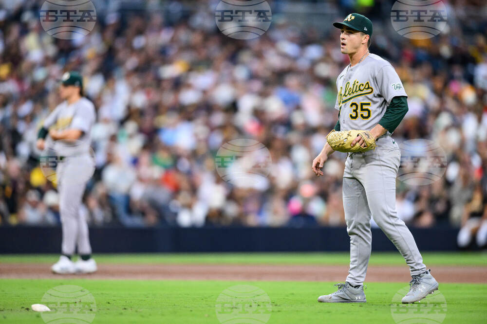 Athletics Padres Baseball