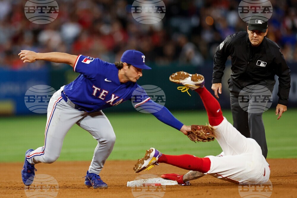 Rangers Angels Baseball