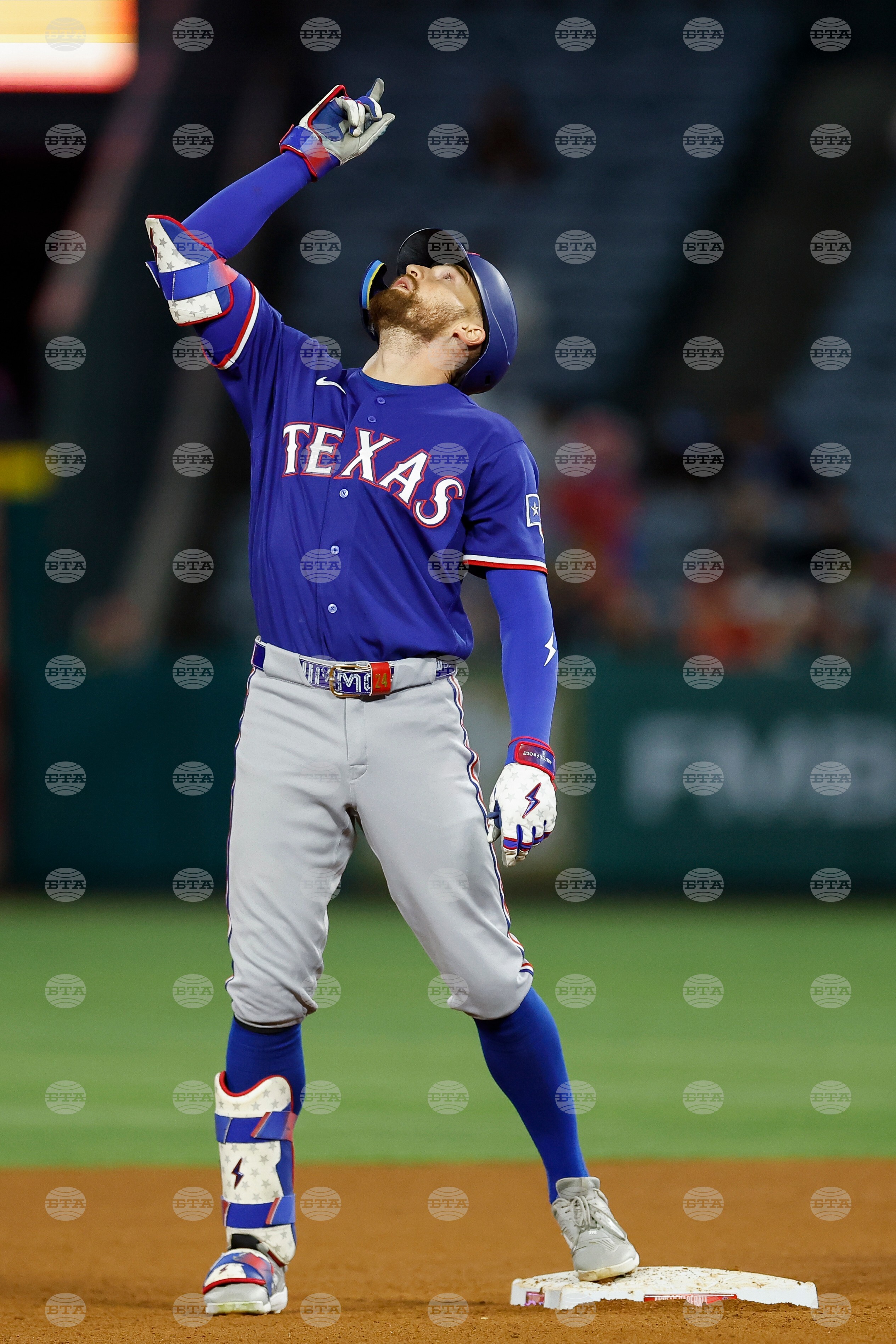 Rangers Angels Baseball