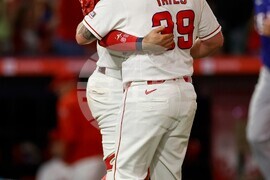 Rangers Angels Baseball