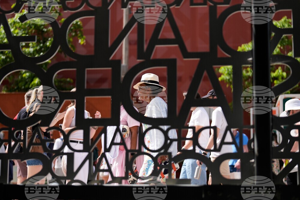APTOPIX French Open Tennis