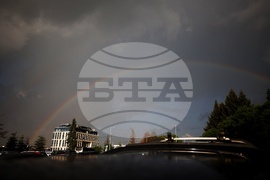 Столица - дъга - дъжд