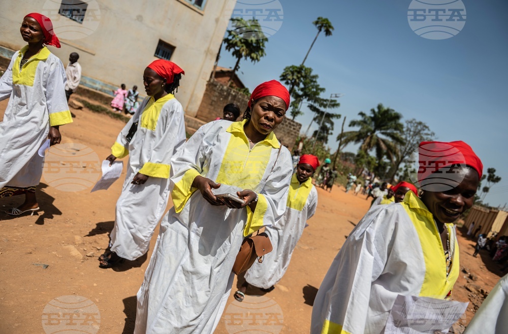 APTOPIX Congo Ebola Church
