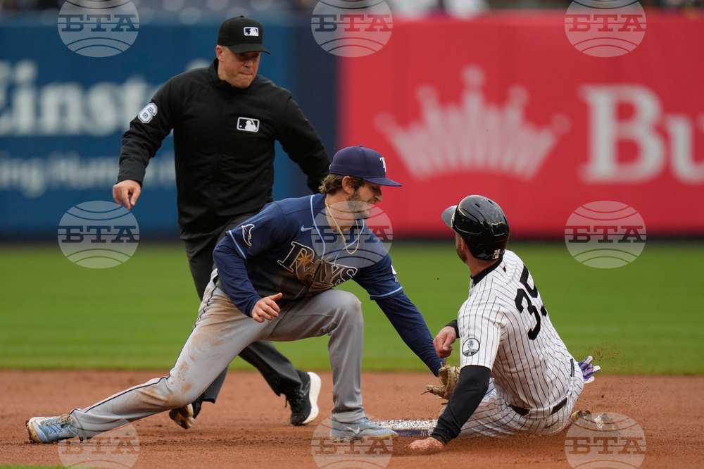 Rays Yankees Baseball