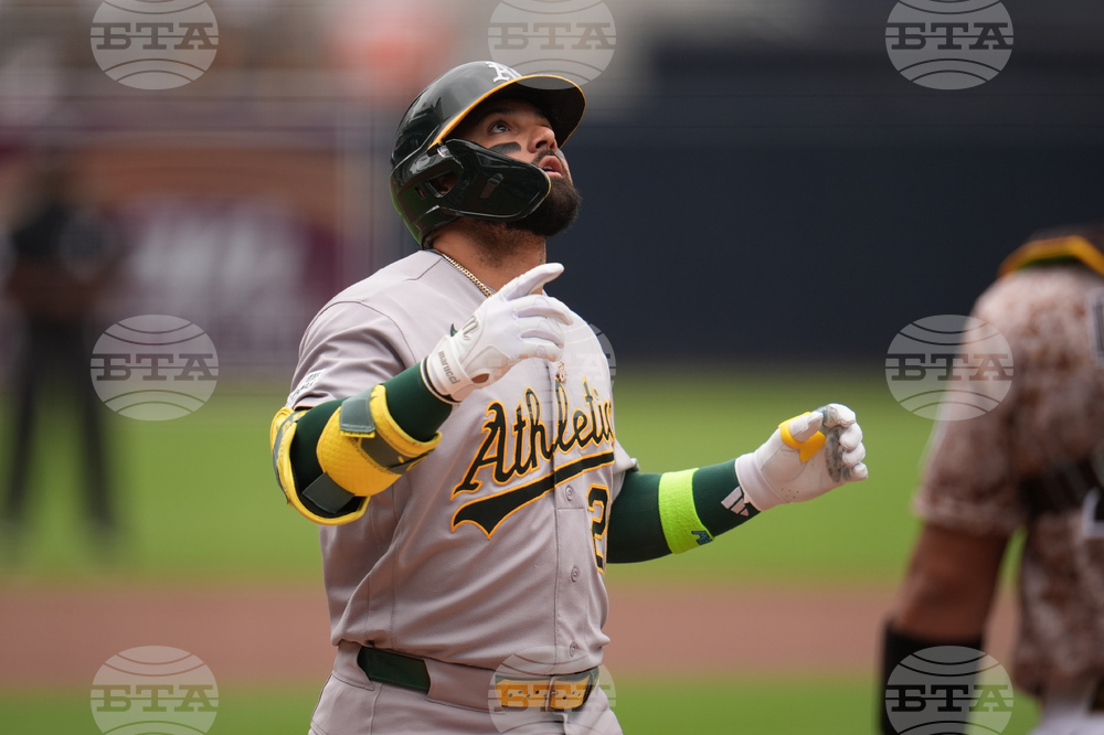 Athletics Padres Baseball