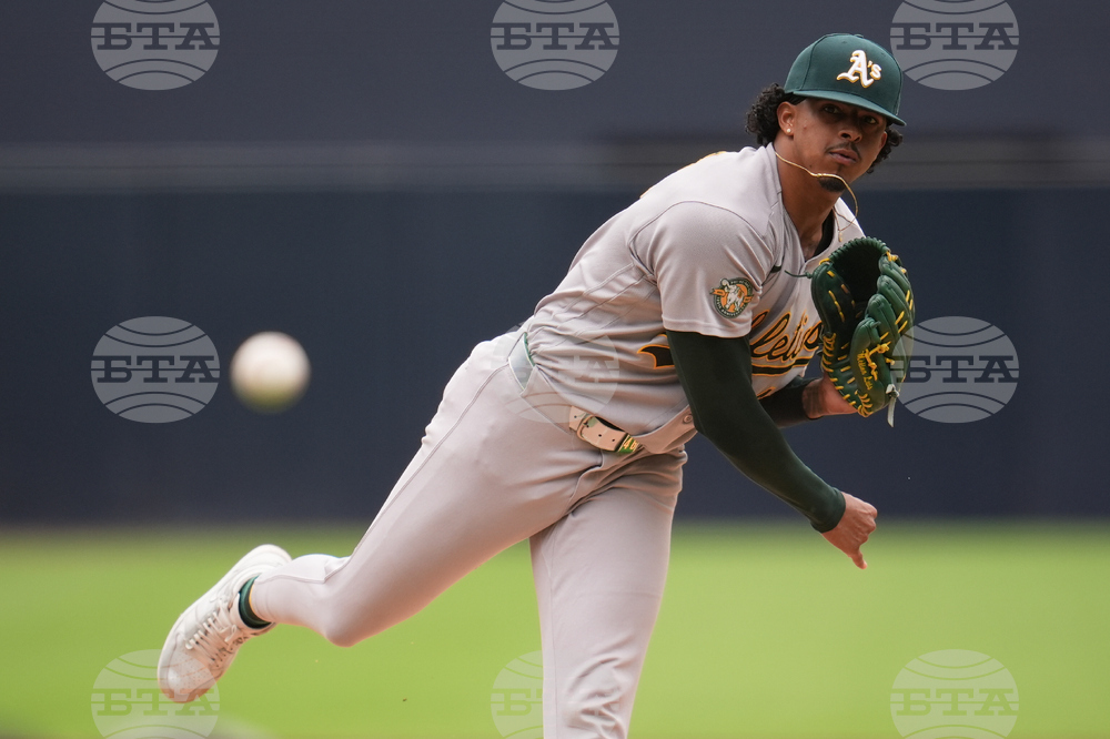 Athletics Padres Baseball