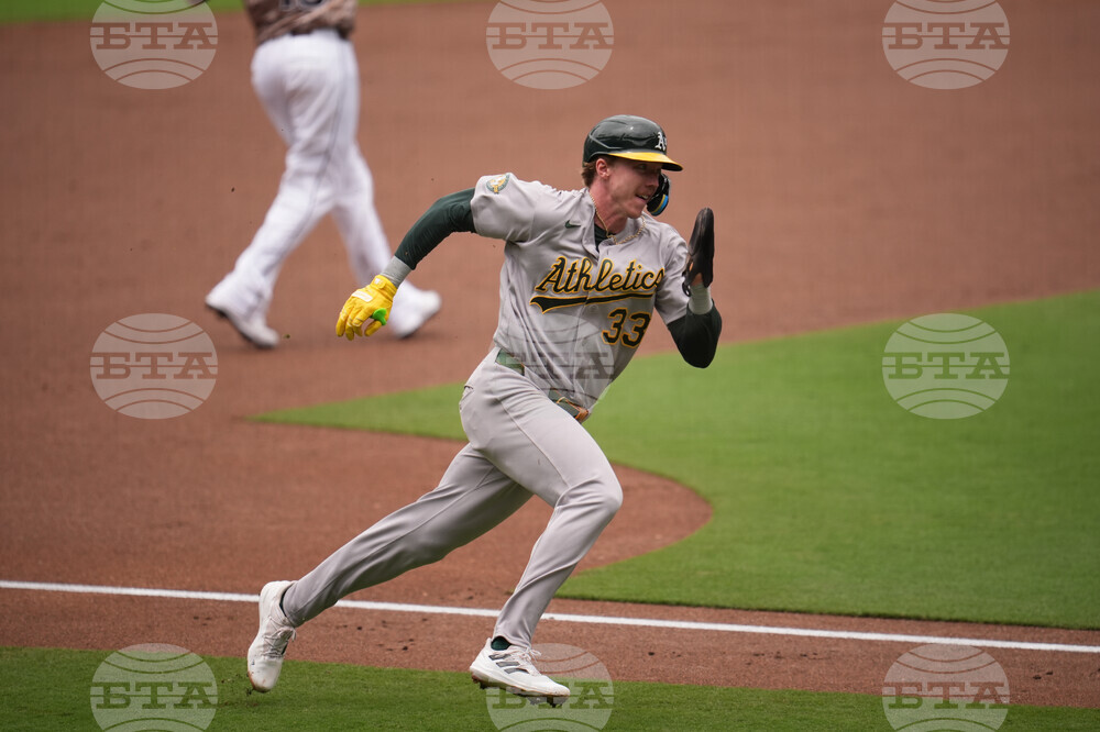 Athletics Padres Baseball