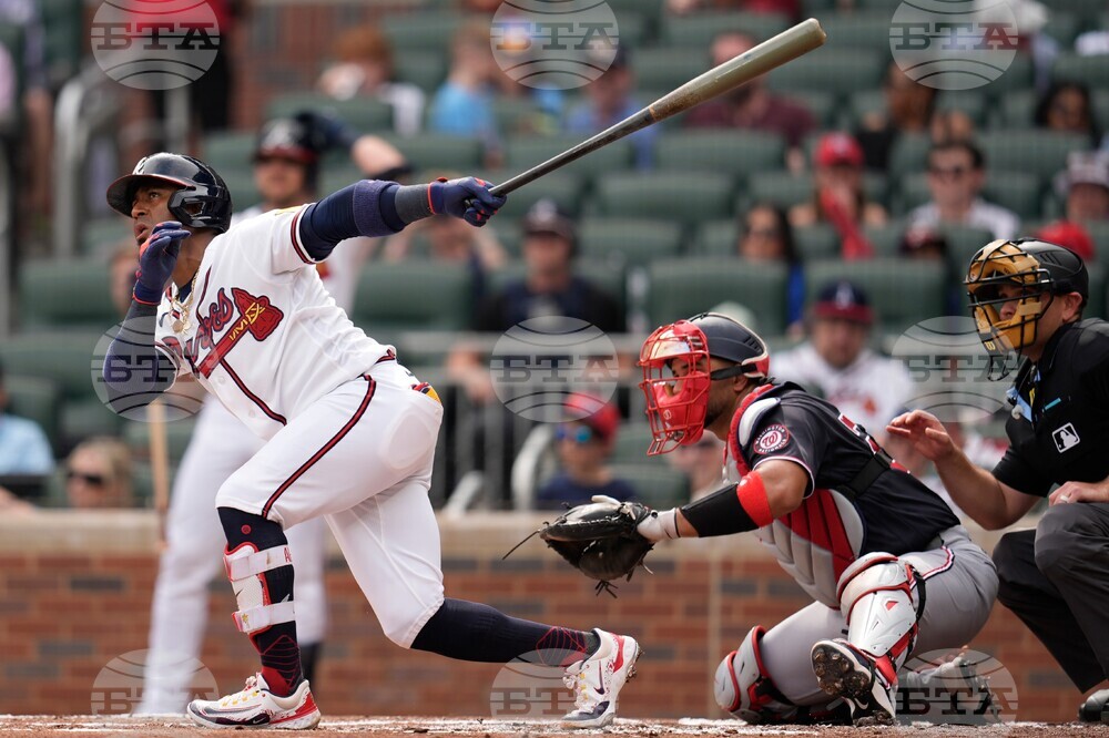 Nationals Braves Baseball