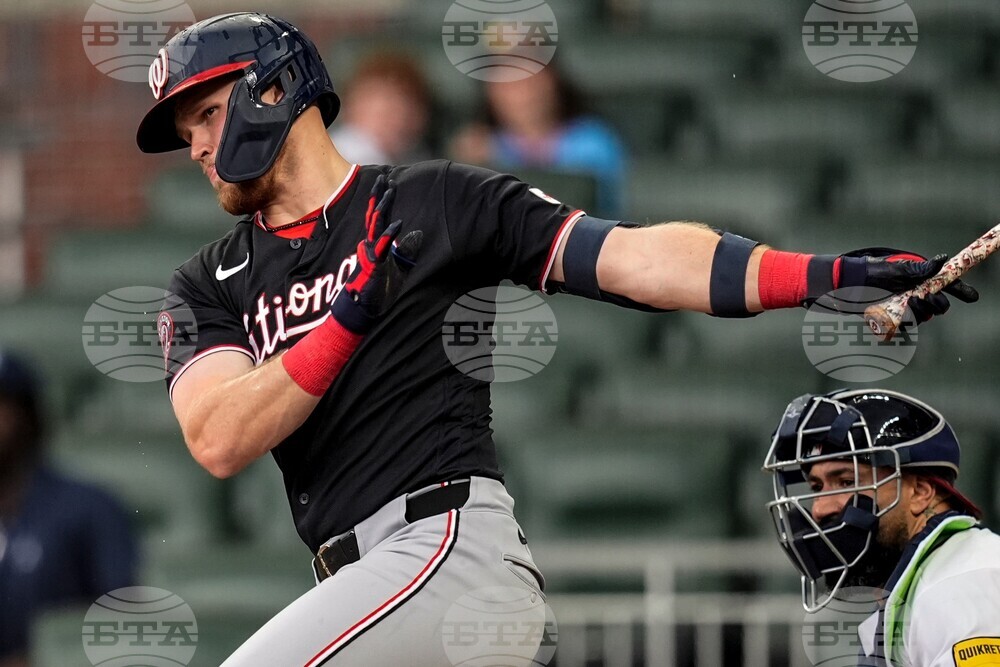 Nationals Braves Baseball