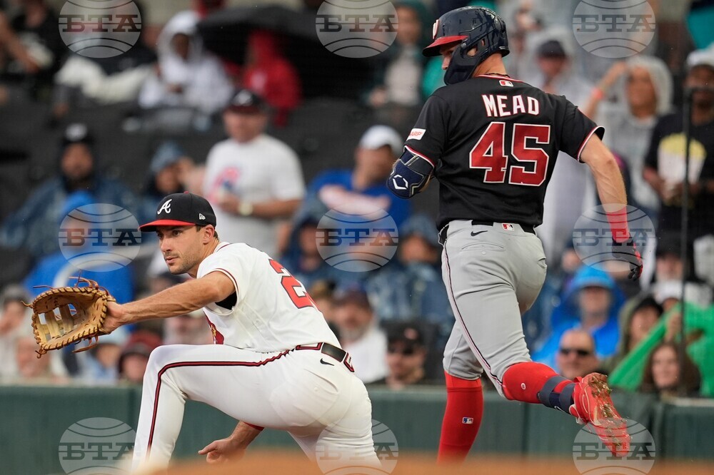 Nationals Braves Baseball