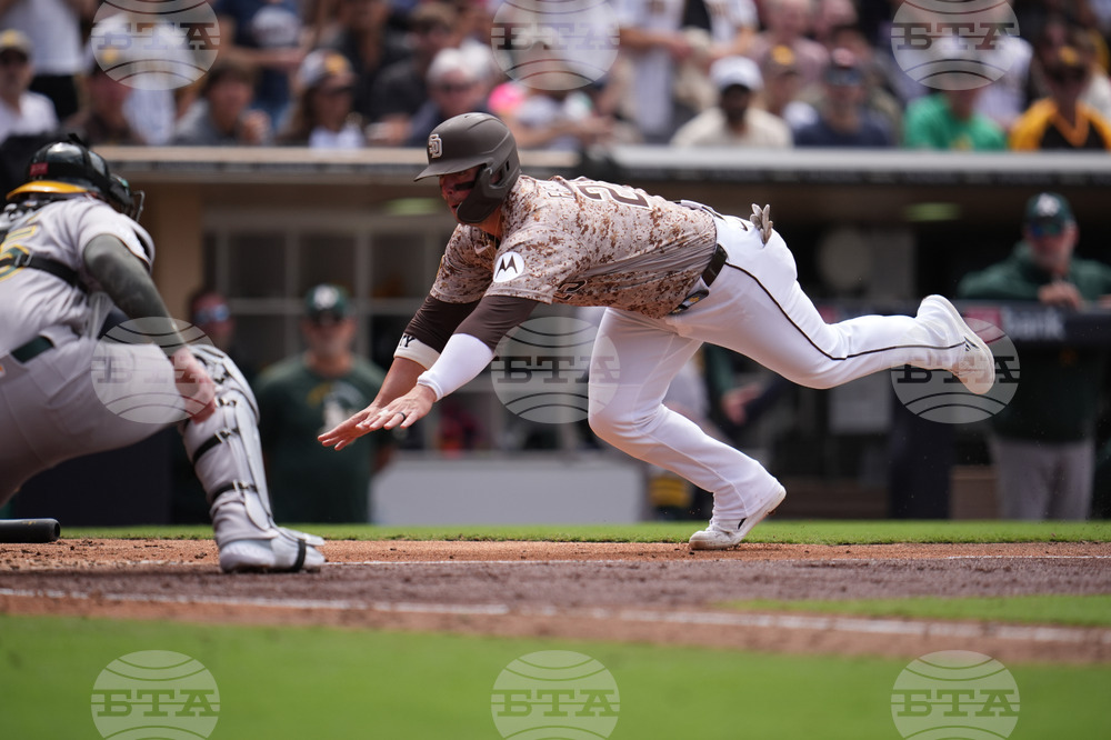 Athletics Padres Baseball